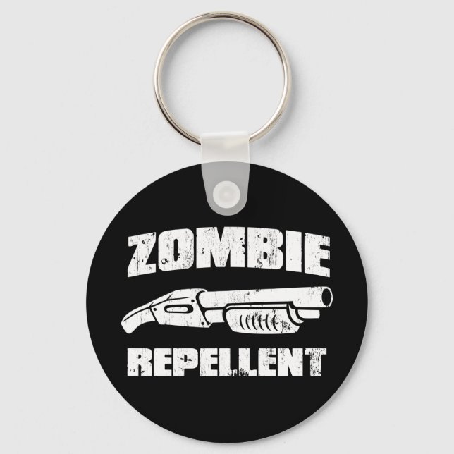 zombie repellent - the shotgun keychain (Front)
