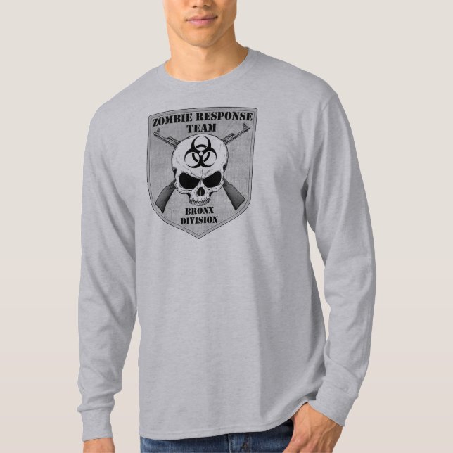 Zombie Response Team: Bronx Division T-Shirt (Front)