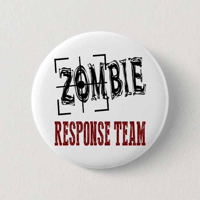 Zombie Response Team Button (Front)