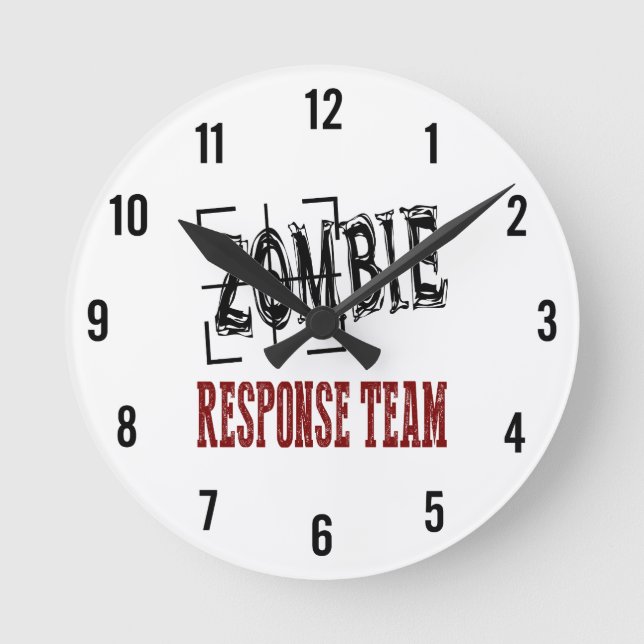 Zombie Response Team Clock (Front)