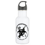 Zombie Response Team Customize Water Bottle at Zazzle