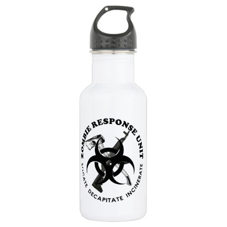 Zombie Response Team Customize Water Bottle