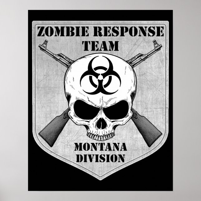 Zombie Response Team: Montana Division Poster (Front)