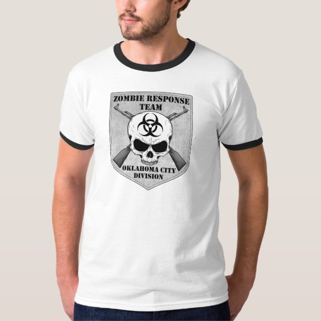 Zombie Response Team: Oklahoma City Division T-Shirt (Front)