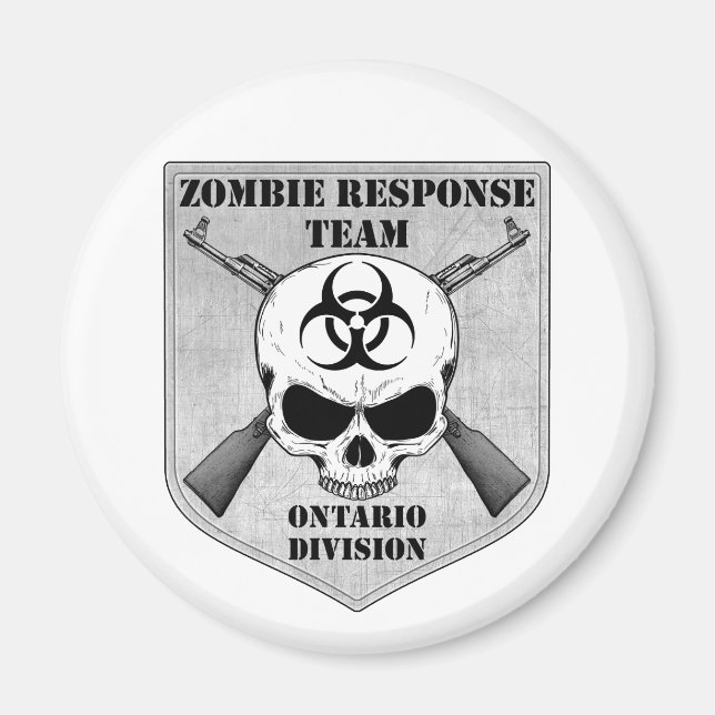 Zombie Response Team: Ontario Division Magnet (Front)