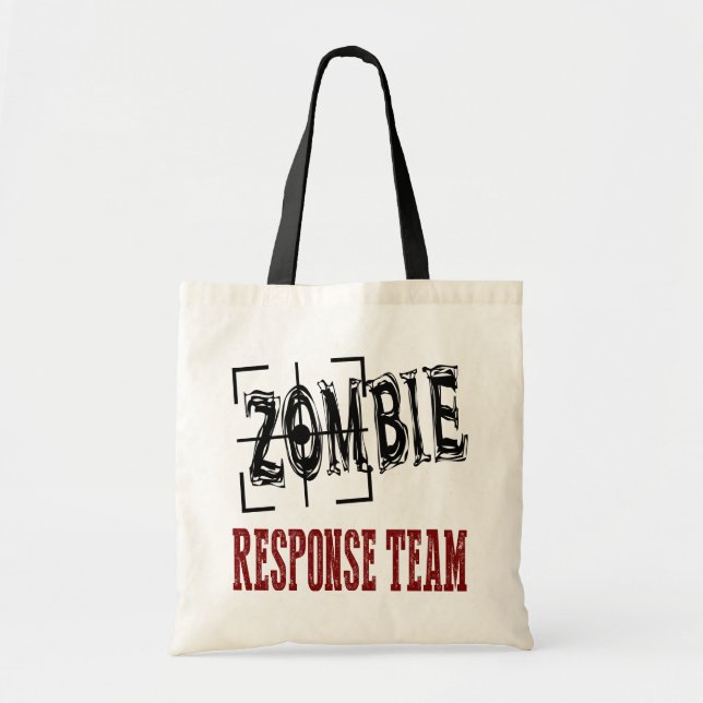 Zombie Response Team Tote Bag (Front)