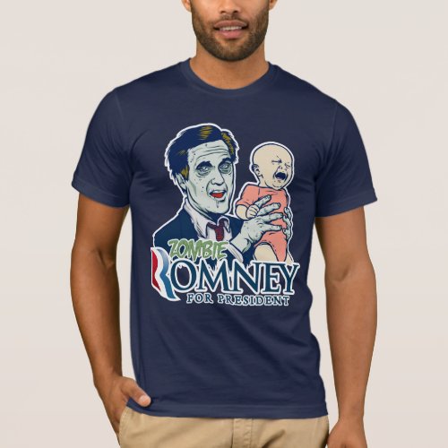 Zombie Romney For President Shirt