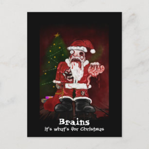 Zombie Santa Postcard