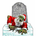 Zombie Santa Sculpture<br><div class="desc">You stopped believing in Santa and you thought that was the end ... but now he's back in undead form</div>