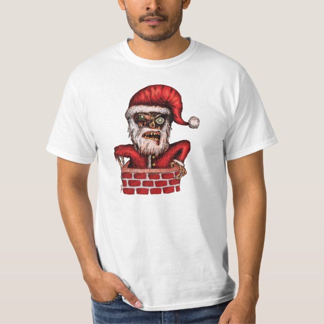 Zombie Santa T-Shirt (Front)