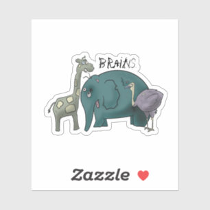 Zombie Savanna Sticker