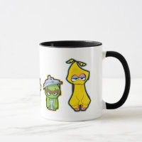 Zombie Sesame Street Characters Mug