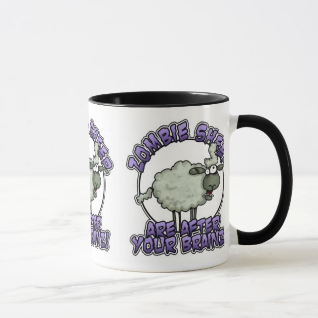 zombie sheep mug (Right)