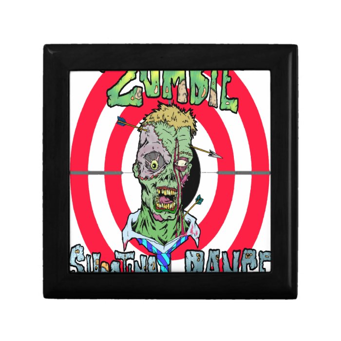 Zombie Shooting Range Jewelry Boxes