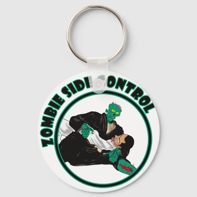 Zombie Side Control Keychain (Front)