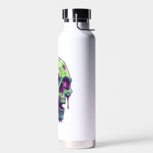 Zombie Skull Apocalypse Water Bottle