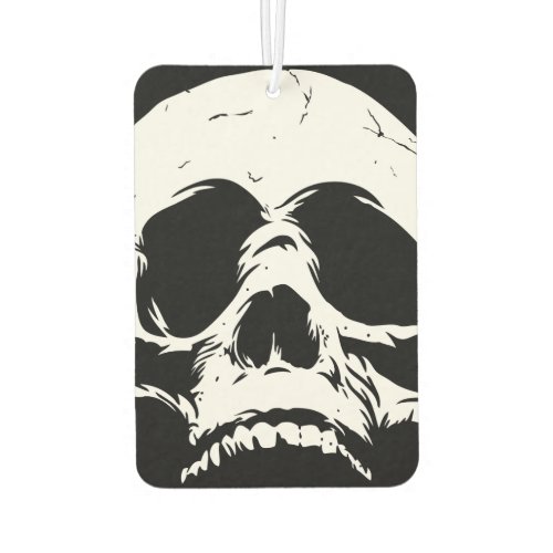 Zombie Skull Face Car Air Freshener