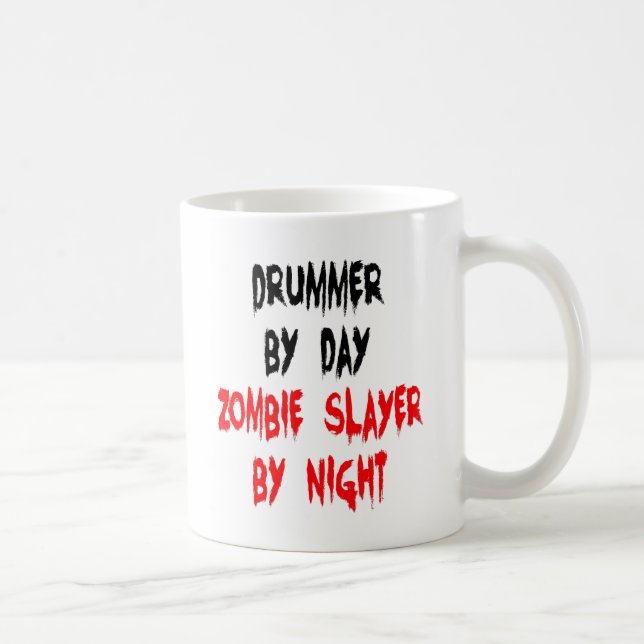 Zombie Slayer Drummer Coffee Mug (Right)