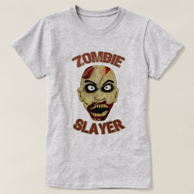Zombie Slayer T-Shirt (Design Front)
