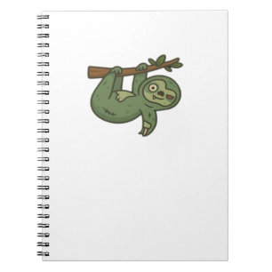 Zombie Sloth Classic T-Shirt Notebook