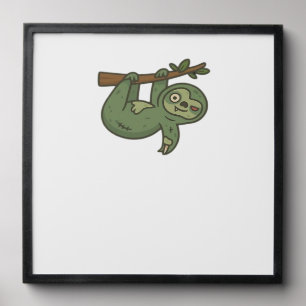 Zombie Sloth Classic T-Shirt Peel And Stick Photo Tile