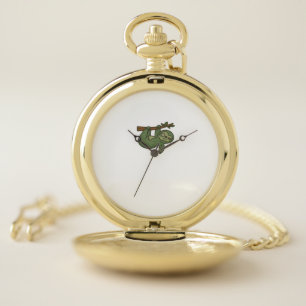 Zombie Sloth Classic T-Shirt Pocket Watch