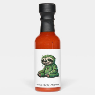 Zombie Sloth Halloween Zombie Sloth Zombie Lover C Hot Sauces