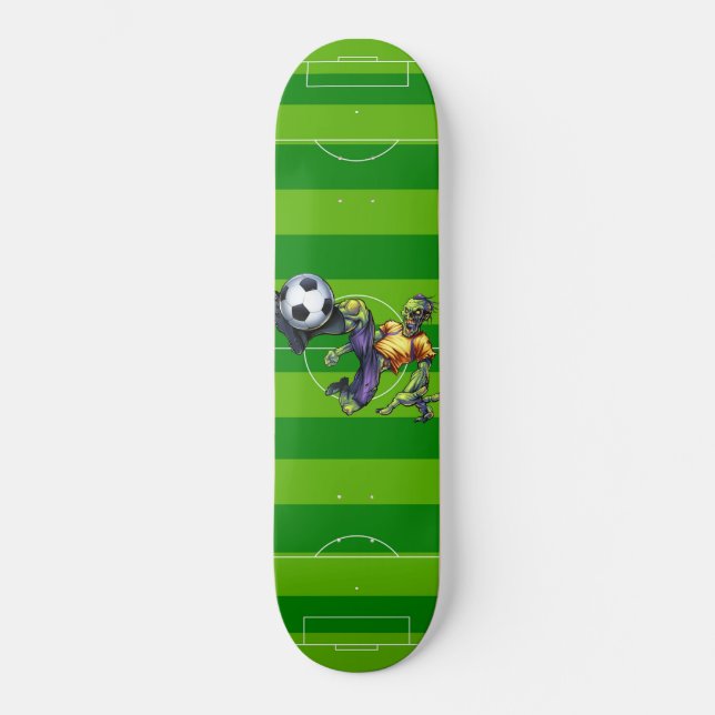 Zombie Soccer Player One Last Kick Skateboard (Front)