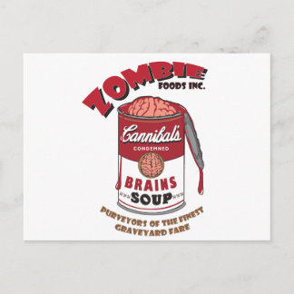 Zombie Soup Postcard