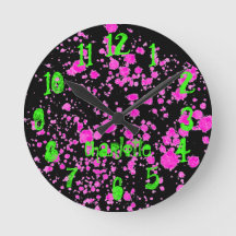 Zombie Splatters Kid's Neon Wall