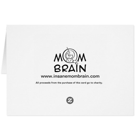 Zombie Squirrel Apocalypse Card (Back Horizontal)