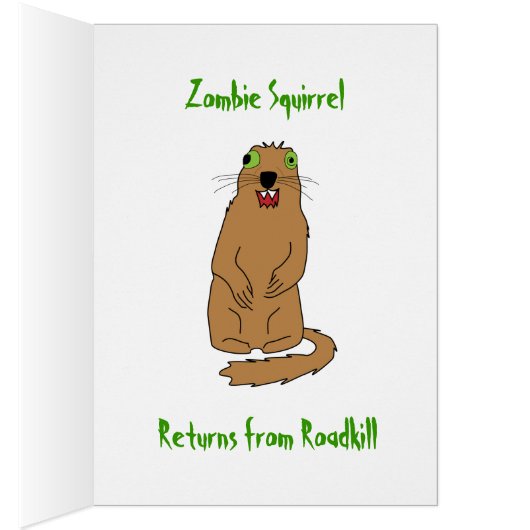 Zombie Squirrel Cards (Inside (Right))