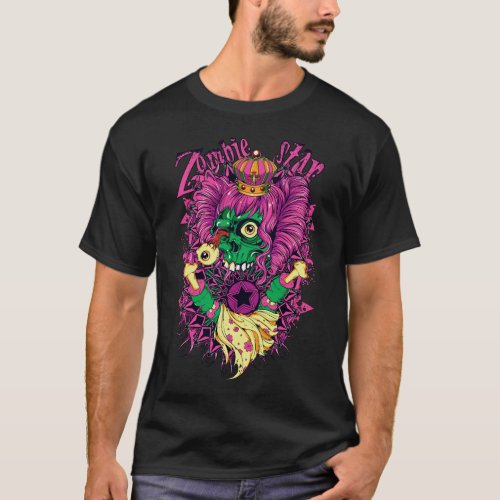 Zombie Star T_shirt