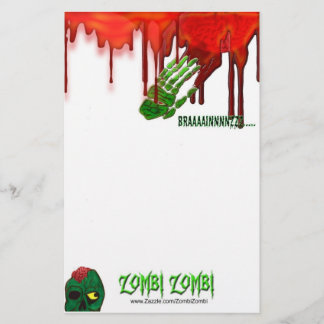 zombie stationery