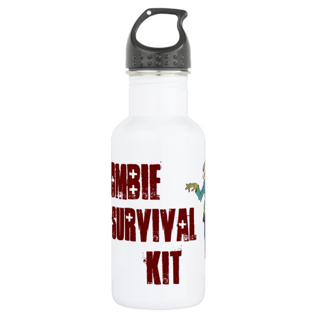 Zombie Survival Kit Bottle (Front)