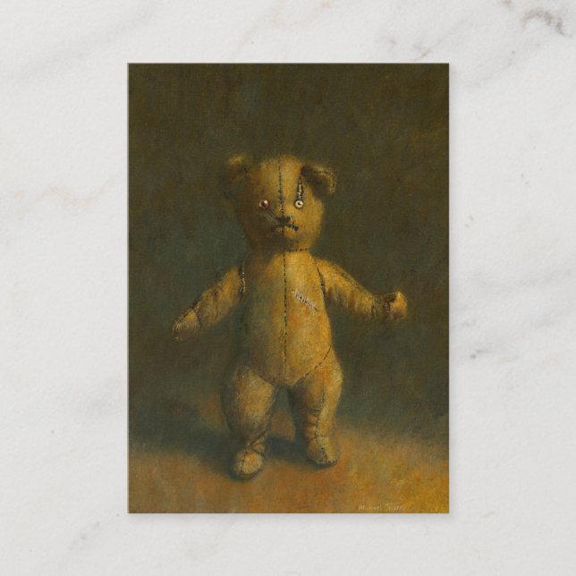 Zombie Teddy Bear Business card (Front)