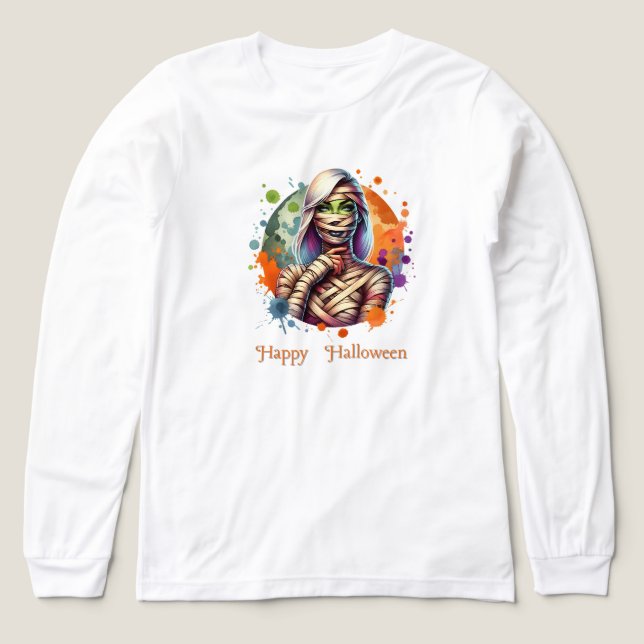 Zombie-Themed-Halloween costumes Tri-Blend Shirt (Design Front)