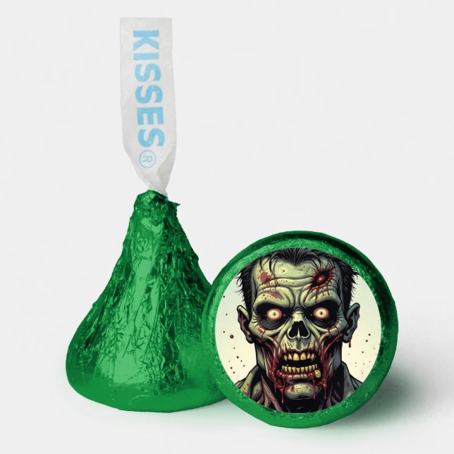 Zombie Themed Halloween Party Hershey®'s Kisses® (Front)