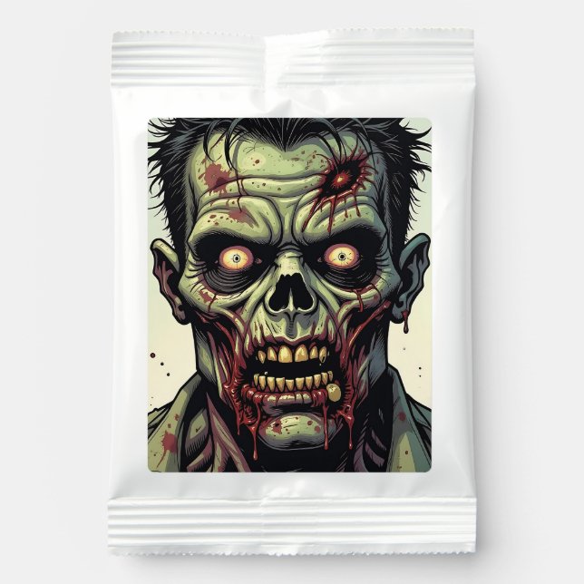 Zombie Themed Halloween Party Margarita Drink Mix (Front)
