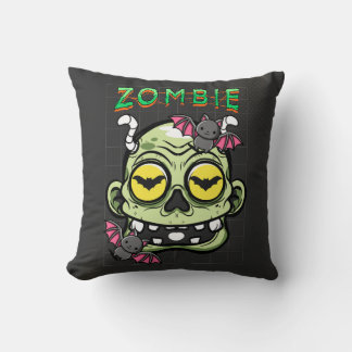 Zombie Throw Pillow
