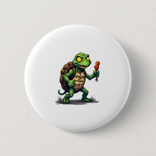 Zombie Turtle Button
