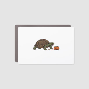 Zombie Turtle Candy Crawl - Spooky Slow Halloween  Car Magnet