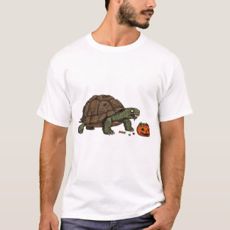 Zombie Turtle Candy Crawl - Spooky Slow Halloween  T-Shirt