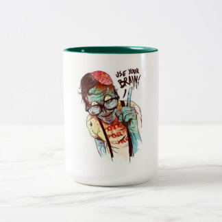 ZOMBIE Two-Tone COFFEE MUG