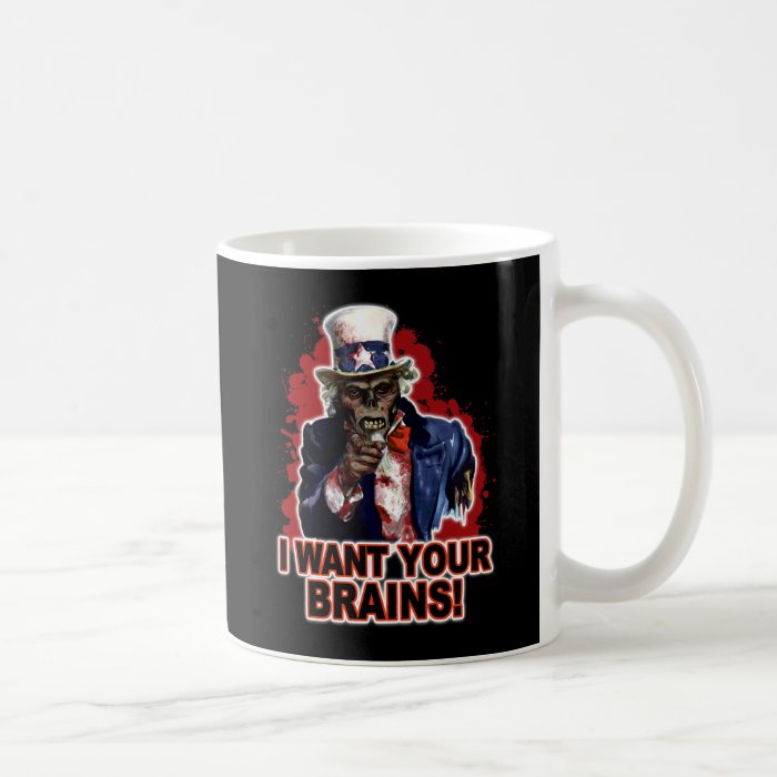 Zombie Uncle Sam Coffee Mug