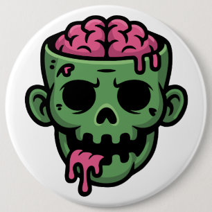 Zombie Undead  Button