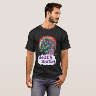Zombie Unicorn Death Metal T-Shirt