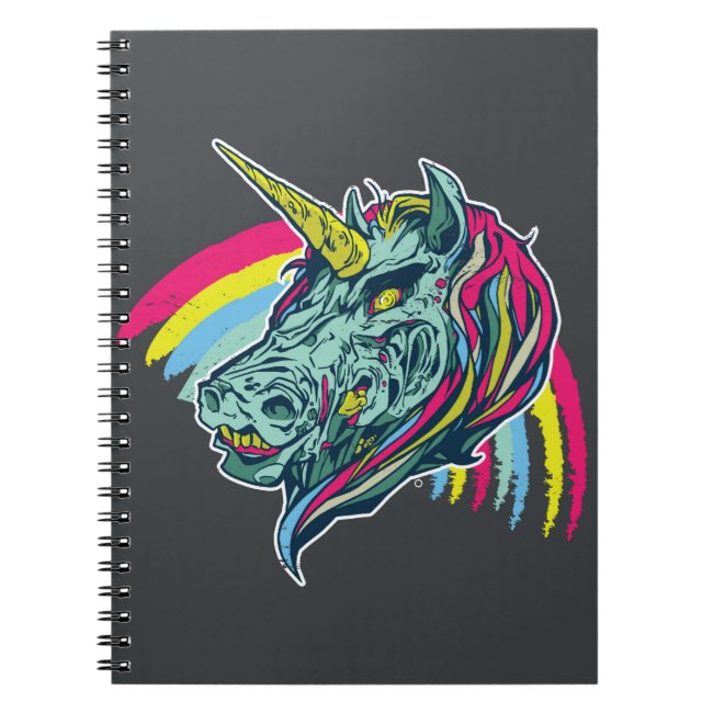 Zombie Unicorn Notebook