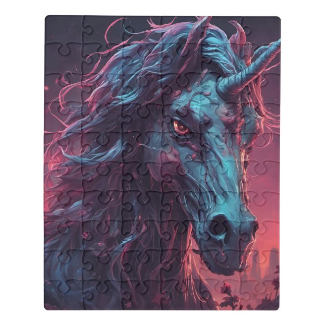Zombie Unicorn Puzzle (Puzzle Vertical)