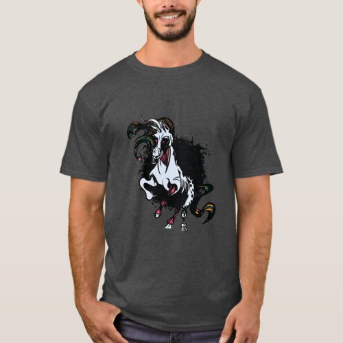 Zombie Unicorn Standing T-Shirt